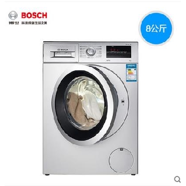 Bosch博世XQG80-WAP242688W新品变频洗衣机全自动8公斤滚筒