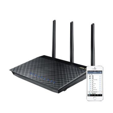 华硕（ASUS） RT-AC66U 1750M AC双频 低辐射 智能无线路由器