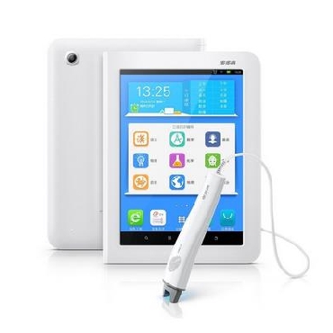 步步高（BBK）家教机H9 学习机 小学初中高中学生同步 学生平板电脑 珍珠白