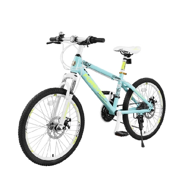 永久山地自行车2022寸24速青少年男女式代步单车双碟刹赛车P7