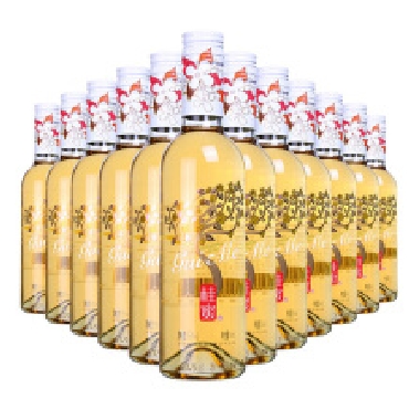 中华老字号 中华桂花陈酒 冰桂红酒 冰桂白酒 中国红葡萄酒甜型 白葡萄酒 桂花酒 红酒 中华桂蜜白鲜