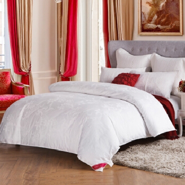 钱皇 被芯 100%桑蚕丝被 秋冬被子 优质长丝 60支全棉大提花面料 良辰美景 桑蚕丝5斤 