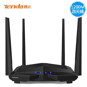 腾达AC10双千兆无线路由器千兆端口家用wifi穿墙高速穿墙王双频5G大功率路由器