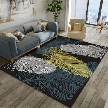 北欧地毯卧室满铺可爱房间门垫床边飘窗垫客厅茶几沙发地垫可定制200*300cm